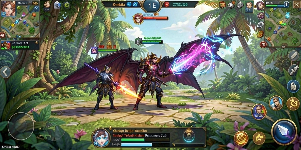 Tampilan gameplay seru dari 2757 yang strategis dan mendebarkan.