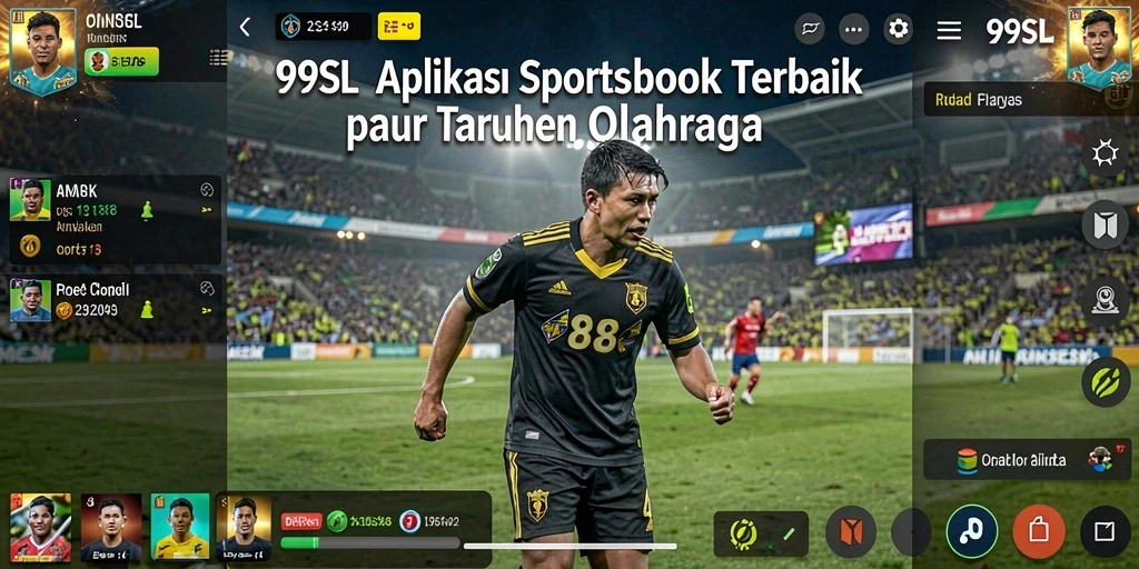 Screenshot gameplay 99SL menampilkan taruhan olahraga yang mendebarkan.