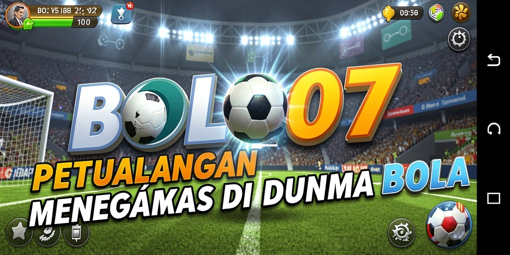Tampilan gameplay BOLA07 yang mendebarkan dan penuh aksi.