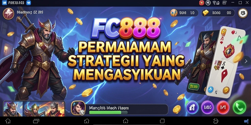 Tampilan gameplay FC888 yang menegangkan dalam pertempuran strategi.