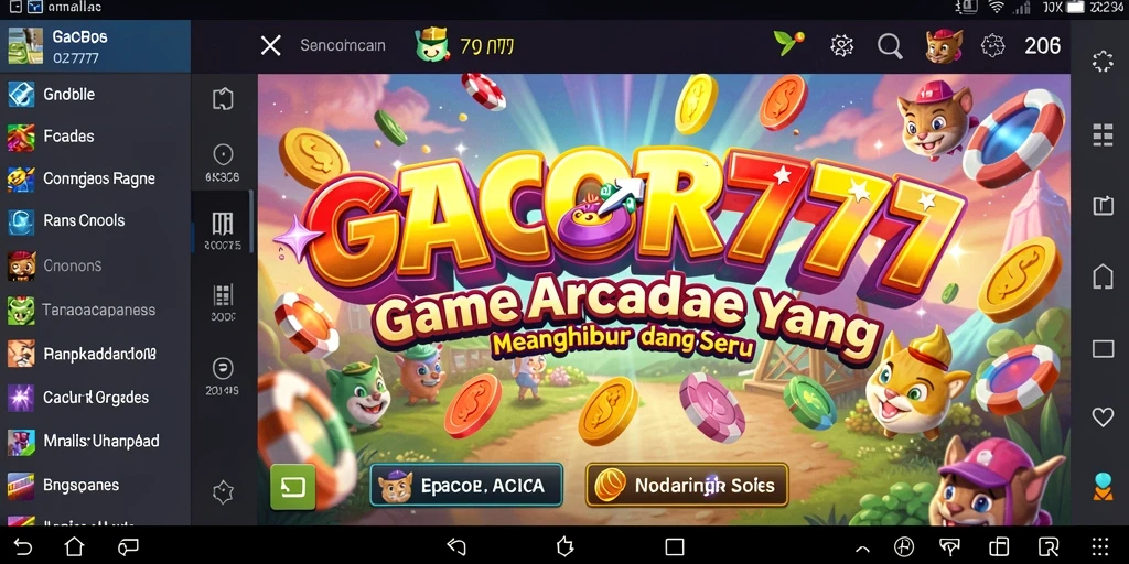 Tangkapan layar gameplay GACOR777 menampilkan aksi seru dan grafis menawan.