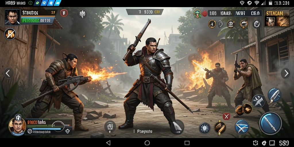 Screenshot menunjukkan momen strategis dalam pertempuran HR89.