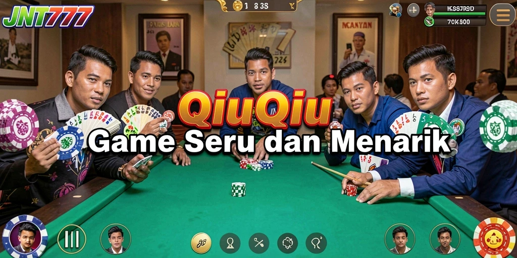 Tangkap momen seru dalam gameplay QiuQiu JNT777.