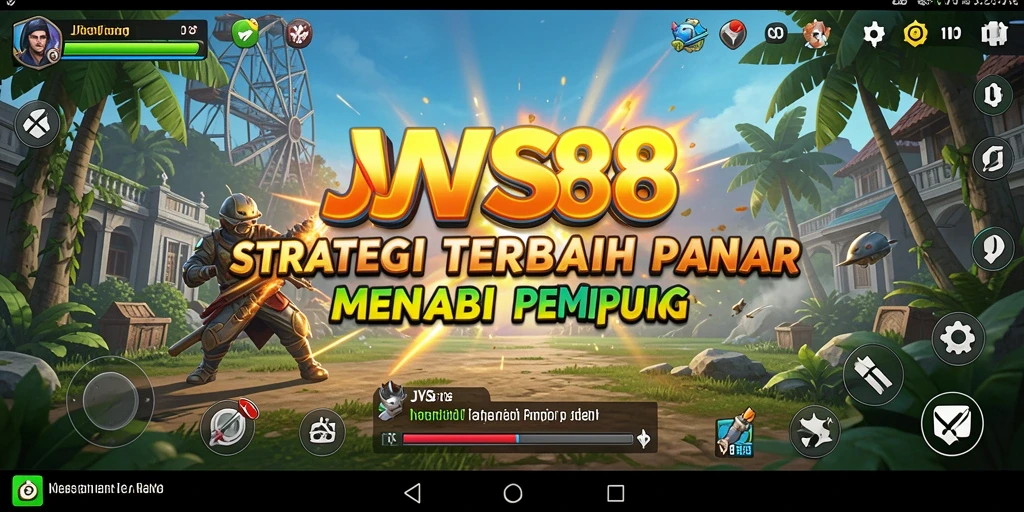 Tangkapan layar gameplay JVS88 yang menunjukkan aksi strategi intens.