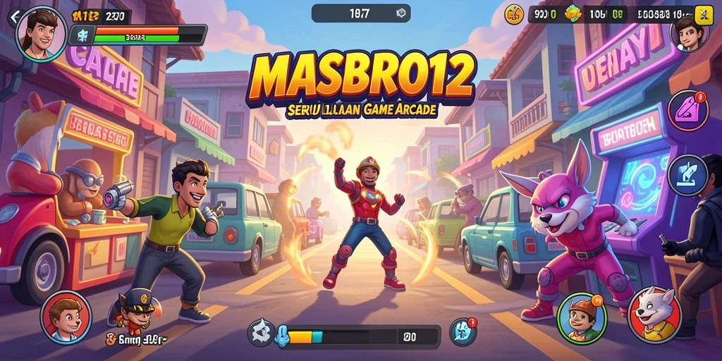 Gameplay seru MASBRO12 dengan tantangan menarik