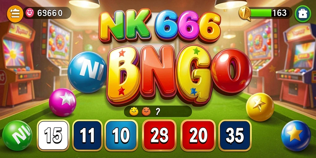 Tampilan gameplay NK666 yang seru dan penuh aksi Bingo.