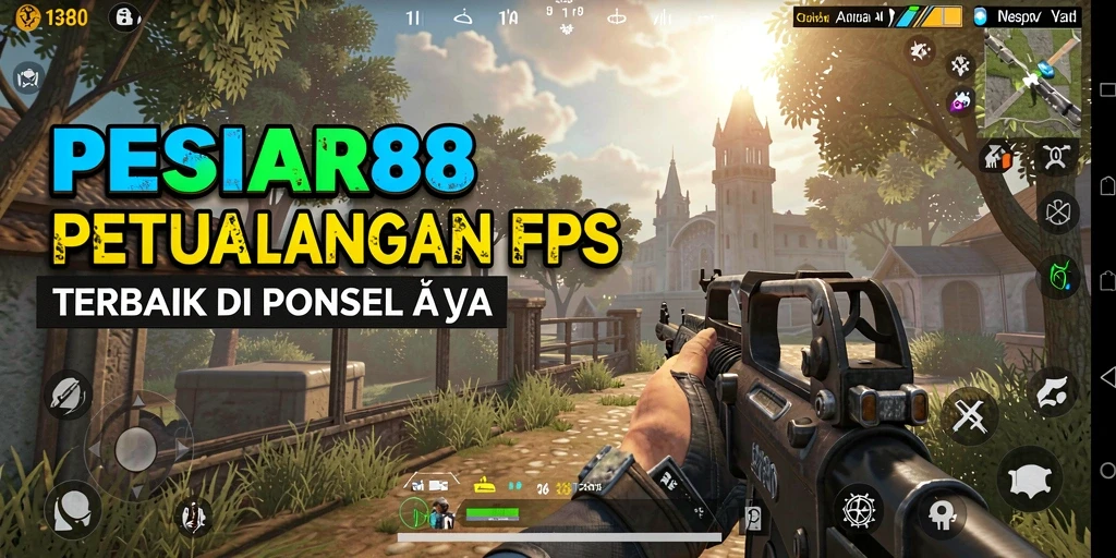 Gameplay menegangkan PESIAR88 dengan aksi tembak menembak intens.