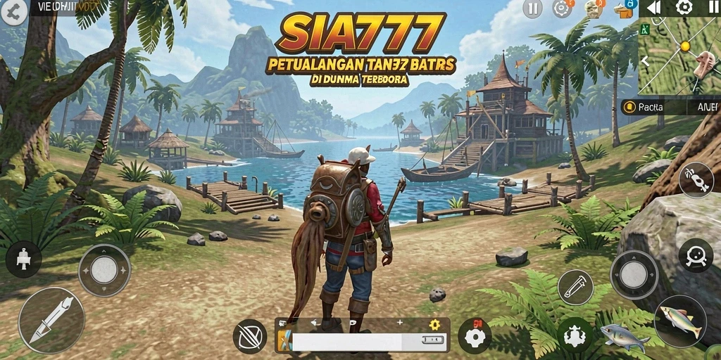 Tampilan menarik gameplay Open World SIA777 saat menjelajahi pemandangan.