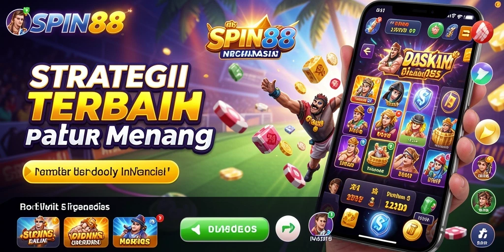 Tampilan gameplay yang menarik dan penuh strategi di SPIN88.