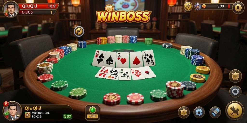 Tampilan gameplay nyata QiuQiu di WINBOSS.