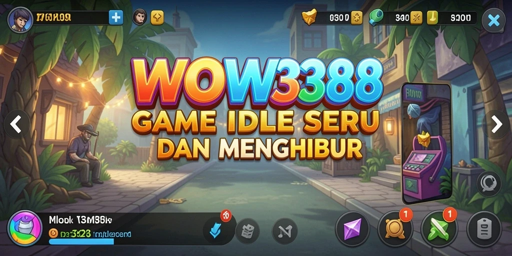 Tampilan gameplay yang menarik di WOW388 dengan karakter yang dinamis.